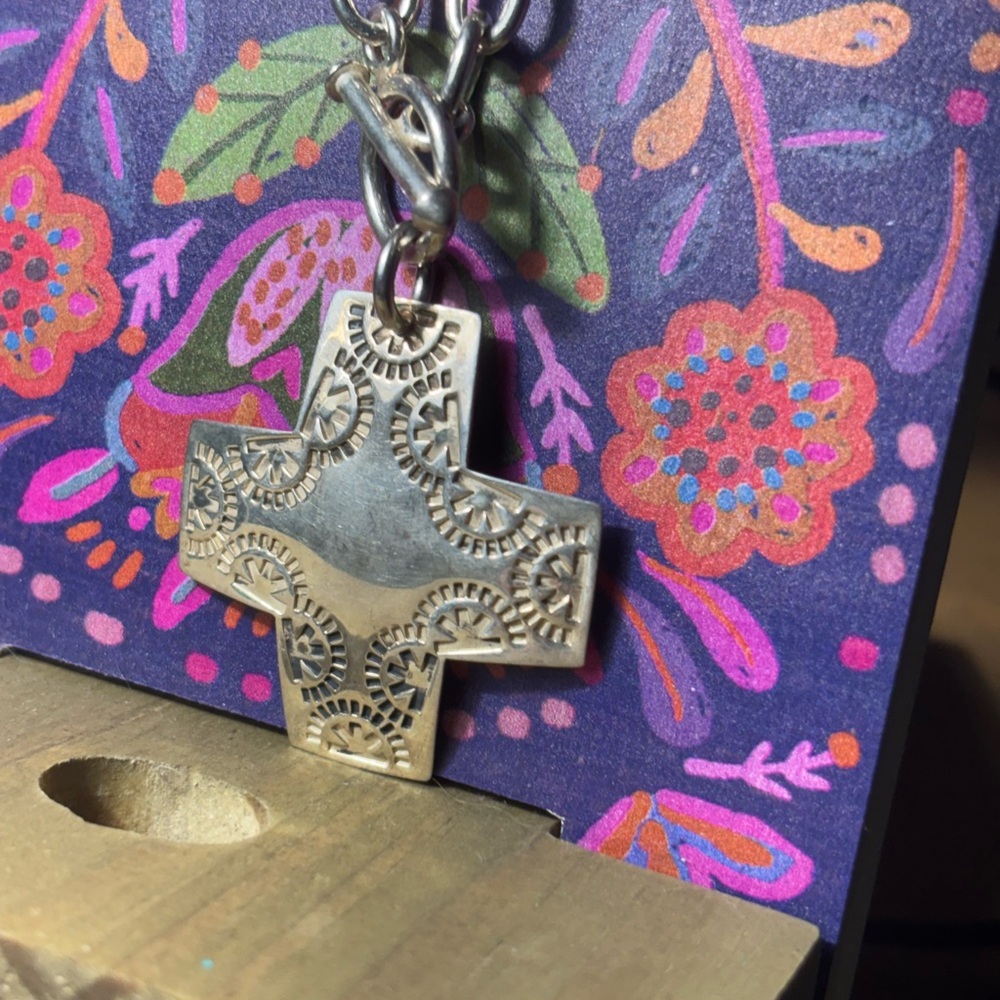 Elegant Silver Cross Pendant Necklace
Original cost $350 on Silpada website - Picture 6 of 8
